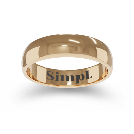 Simpl | American-Made Tungsten Ring