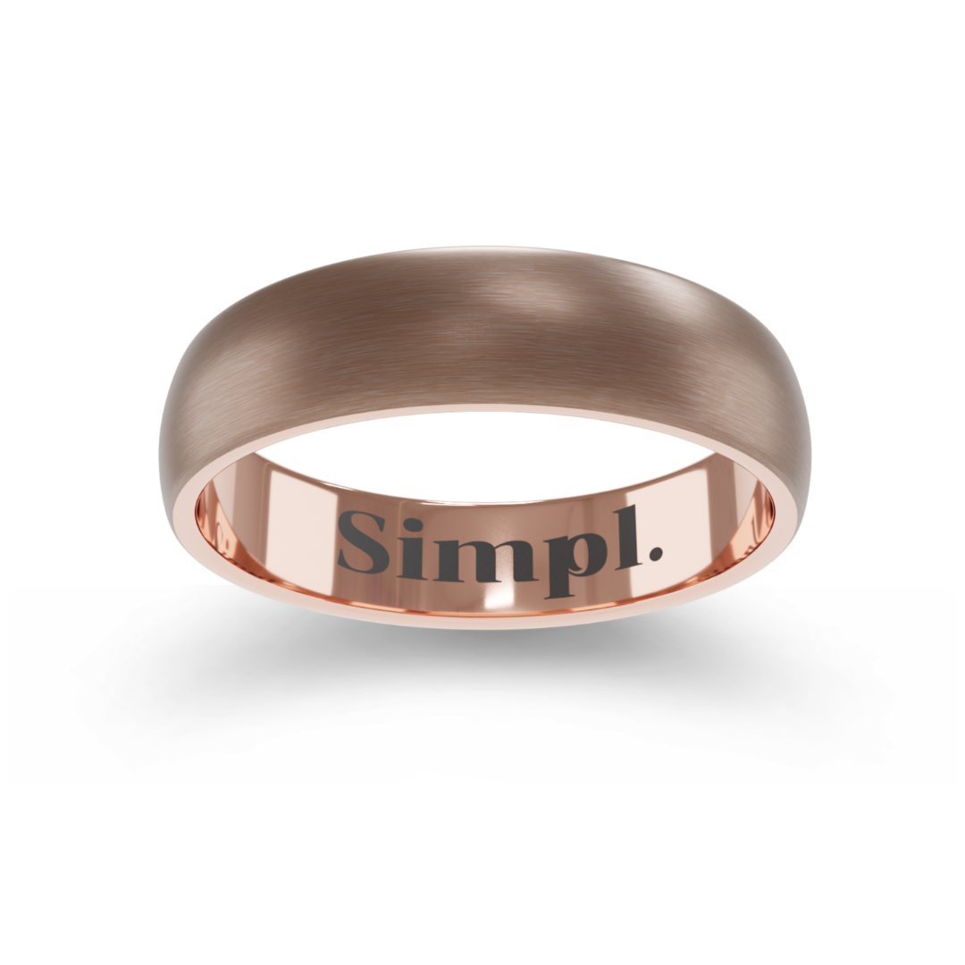 Simpl | American-Made Tungsten Ring